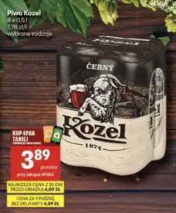 Delikatesy Centrum Piwo Kozel oferta