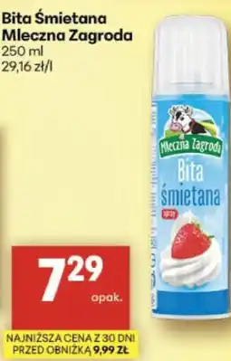 Delikatesy Centrum Bita Śmietana Mleczna Zagroda oferta
