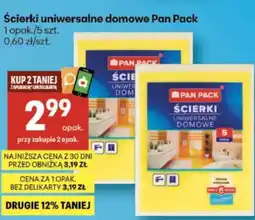 Delikatesy Centrum Ścierki uniwersalne domowe Pan Pack oferta