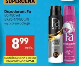 Delikatesy Centrum Dezodorant Fa oferta