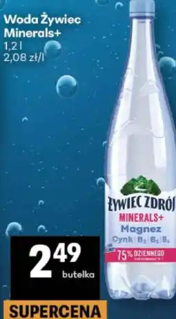Delikatesy Centrum Woda Żywiec Minerals+ 1,2 l oferta