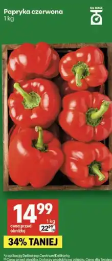 Delikatesy Centrum Papryka czerwona oferta