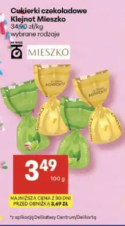 Delikatesy Centrum Cukierki czekoladowe Klejnot Mieszko oferta