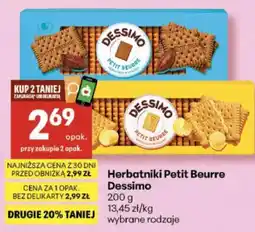 Delikatesy Centrum Herbatniki Petit Beurre Dessimo oferta