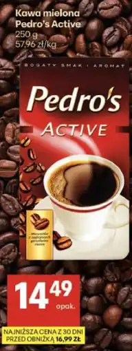 Delikatesy Centrum Kawa mielona Pedro's Active oferta