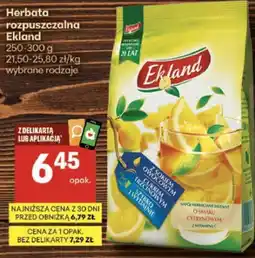 Delikatesy Centrum Herbata rozpuszczalna Ekland oferta