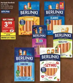 Delikatesy Centrum Parówki Berlinki oferta