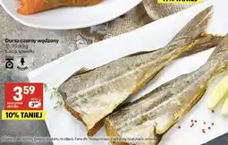 Delikatesy Centrum Dorsz czarny wędzony tusza, kawałki oferta