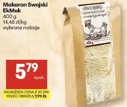 Delikatesy Centrum Makaron Swojski EkMak oferta