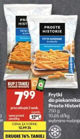 Delikatesy Centrum Frytki do piekarnika Proste Historie oferta