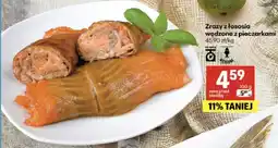 Delikatesy Centrum Zrazy z łososia wędzone z pieczarkami oferta