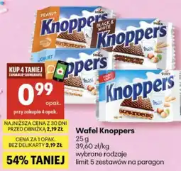 Delikatesy Centrum Wafel Knoppers oferta
