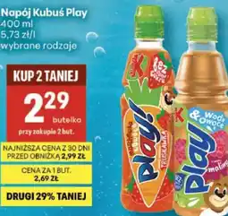 Delikatesy Centrum Napój Kubuś Play oferta
