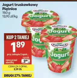 Delikatesy Centrum Jogurt truskawkowy Piątnica oferta