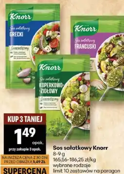 Delikatesy Centrum Sos sałatkowy Knorr oferta