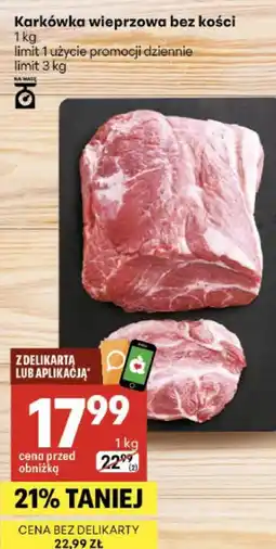 Delikatesy Centrum Karkówka wieprzowa bez kości oferta