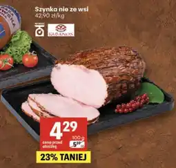 Delikatesy Centrum Szynka nie ze wsi Kabanos oferta