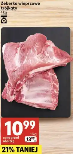 Delikatesy Centrum Żeberka wieprzowe trójkąty oferta