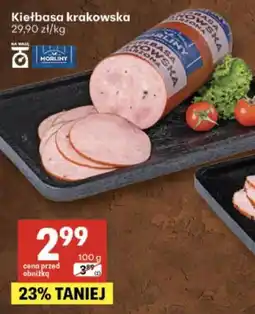Delikatesy Centrum Kiełbasa krakowska Morliny oferta