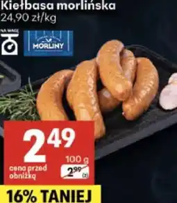 Delikatesy Centrum Kiełbasa morlińska Morliny oferta
