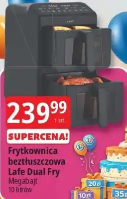 E.Leclerc Frytkownica beztłuszczowa Lafe Dual Fry oferta
