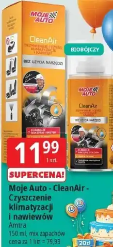 E.Leclerc Moje Auto - CleanAir - Czyszczenie klimatyzacji i nawiewów oferta