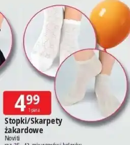 E.Leclerc Stopki/Skarpety żakardowe Noviti roz. 35 - 42, mix wzorów i kolorów oferta