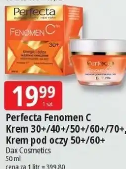 E.Leclerc Perfecta Fenomen C Krem 30+/40+/50+/60+/70+, Krem pod oczy 50+/60+ oferta