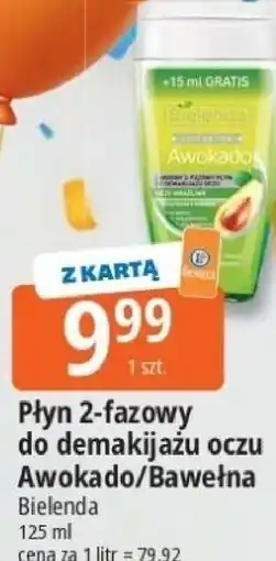 E.Leclerc Płyn 2-fazowy do demakijażu oczu Awokado/Bawełna Bielenda oferta