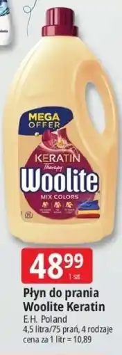 E.Leclerc Płyn do prania Woolite Keratin oferta
