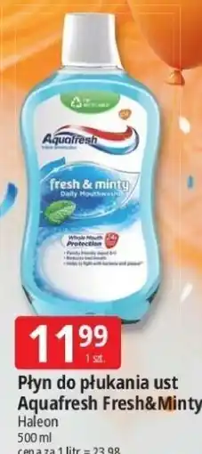 E.Leclerc Płyn do płukania ust Aquafresh Fresh&Minty oferta