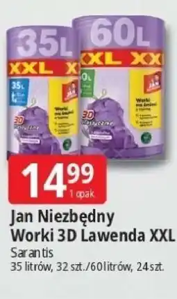 E.Leclerc Jan Niezbędny Worki 3D Lawenda XXL oferta