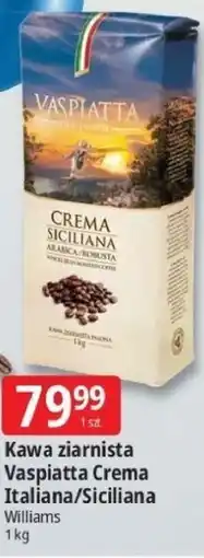 E.Leclerc Kawa ziarnista Vaspiatta Crema Italiana/Siciliana Williams oferta