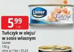 E.Leclerc Tuńczyk w oleju/ w sosie własnym Lisner oferta