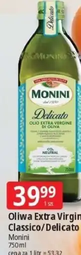 E.Leclerc Oliwa Extra Virgin Classico/Delicato Monini oferta