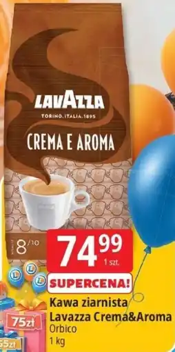 E.Leclerc Kawa ziarnista Lavazza Crema&Aroma Orbico oferta