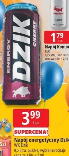 E.Leclerc Napój energetyczny Dzik oferta