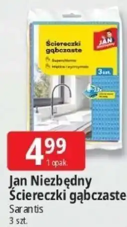 E.Leclerc Jan Niezbędny Ściereczki gąbczaste oferta
