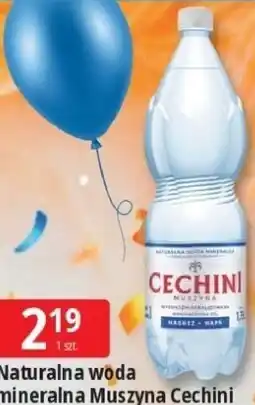 E.Leclerc Naturalna woda mineralna Muszyna Cechini 1,75 litra oferta