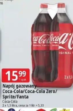 E.Leclerc Napój gazowany Coca-Cola/Coca-Cola Zero/Sprite/Fanta oferta