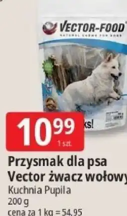 E.Leclerc Przysmak dla psa Vector żwacz wołowy Kuchnia Pupila oferta