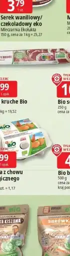 E.Leclerc Ser kozi Bio plastry Euroser oferta