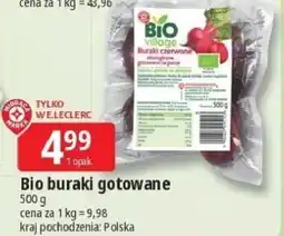 E.Leclerc Bio buraki gotowane oferta
