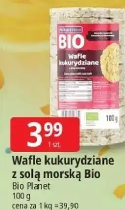 E.Leclerc Wafle kukurydziane z solą morską Bio Bio Planet oferta
