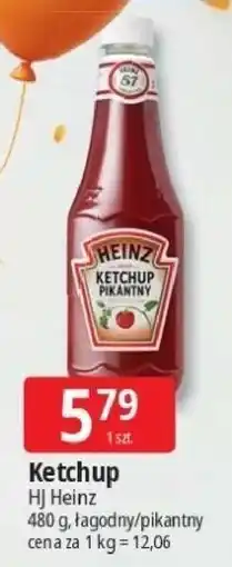 E.Leclerc Ketchup HJ Heinz 480 g, łagodny/pikantny oferta