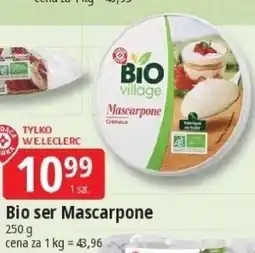 E.Leclerc Bio ser Mascarpone oferta