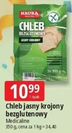 E.Leclerc Chleb jasny krojony bezglutenowy Medicaline oferta