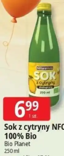 E.Leclerc Sok z cytryny NFC 100% Bio Bio Planet oferta