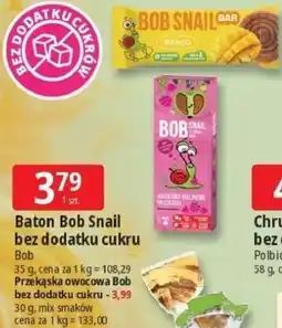 E.Leclerc Baton Bob Snail bez dodatku cukru Bob oferta