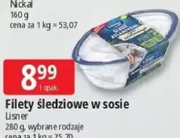 E.Leclerc Filety śledziowe w sosie Lisner oferta